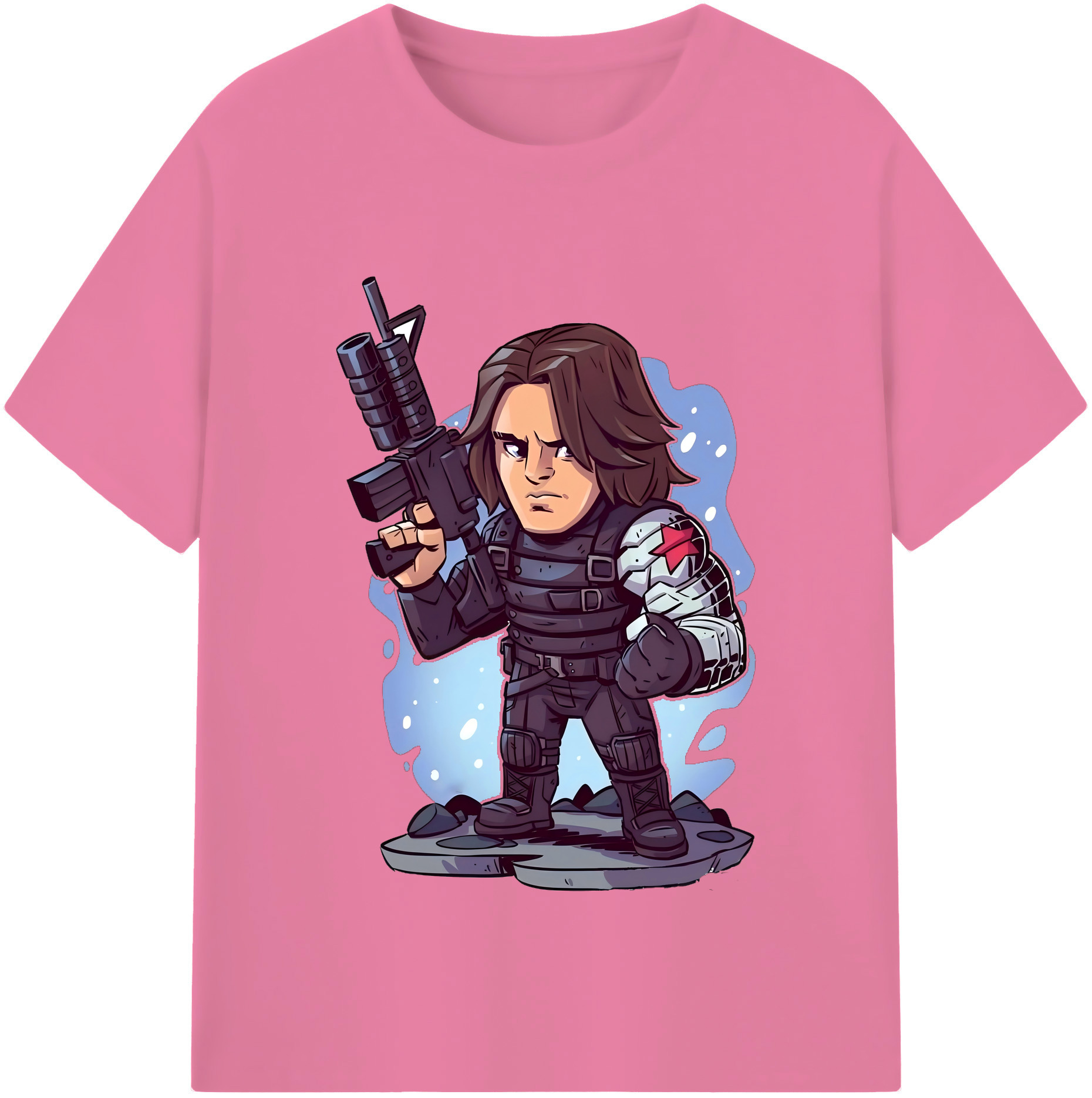 （画像用） アベンジャーズ The Avengers 綿100％半袖Tシャツ（フロントプリント）